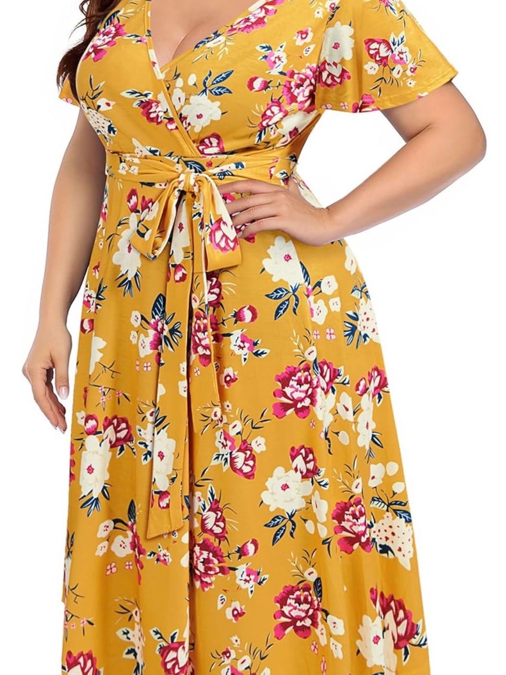 Wrap Dress Pinup Fashion Plus Size